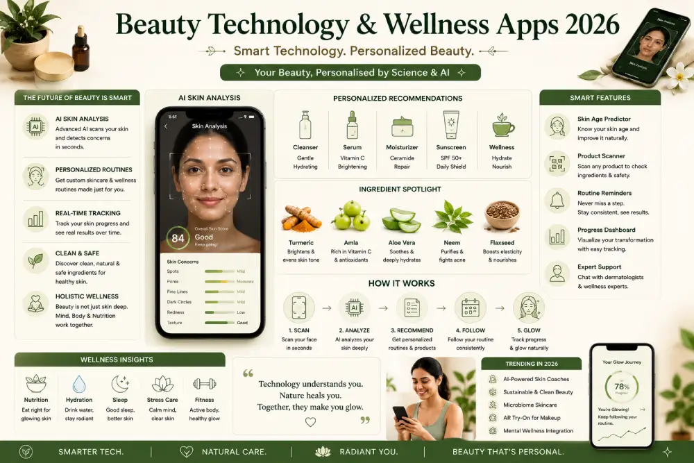 beauty technology wellness apps 2026