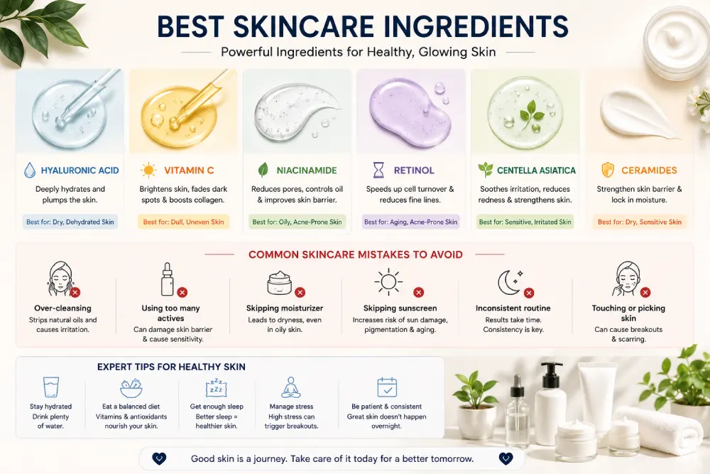 best skincare ingredients guide