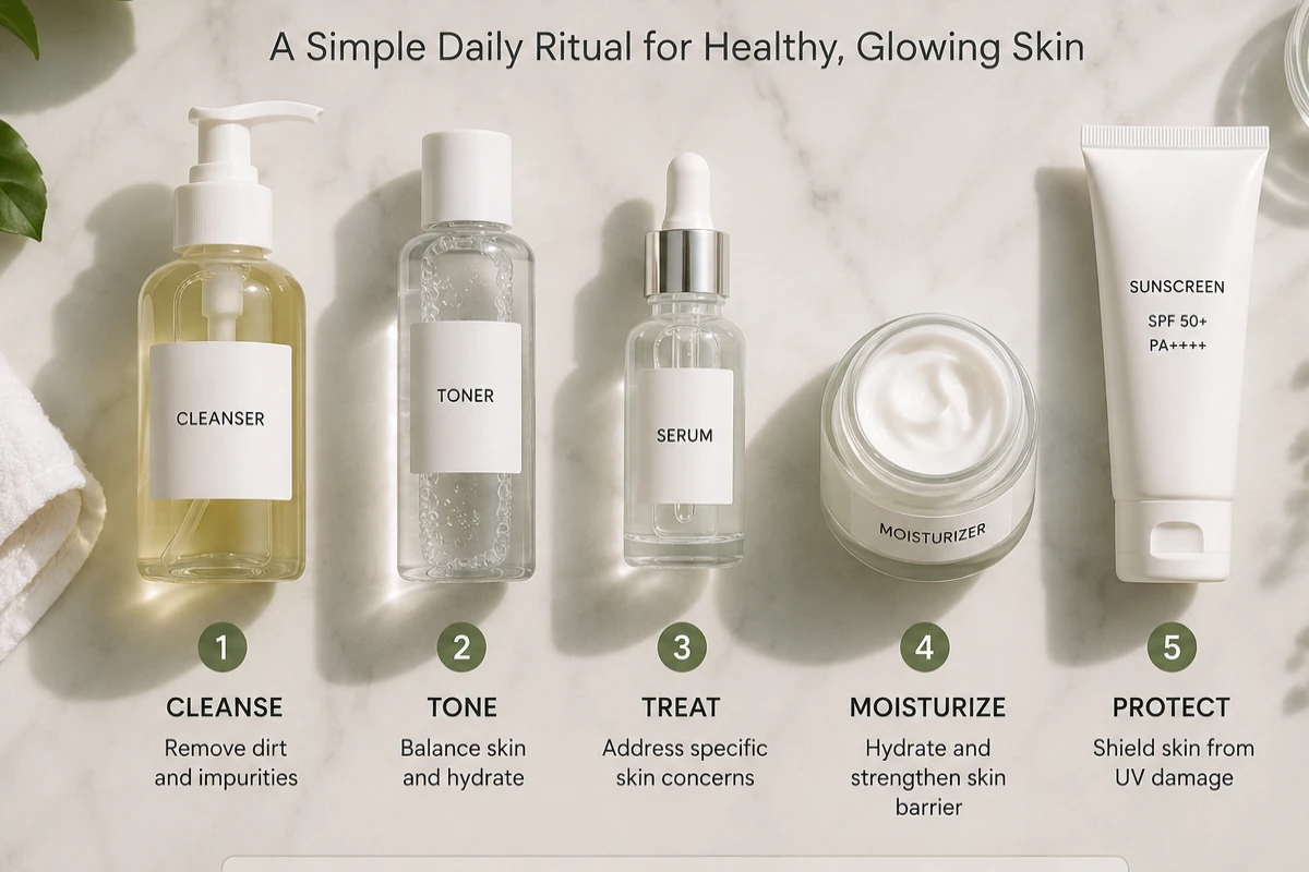 Best Skincare Routine for Healthy & Glowing Skin in 2026