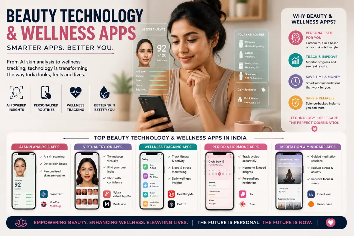 Best Beauty Technology and Wellness Apps in 2026: Your Smart Glow-Up Guide