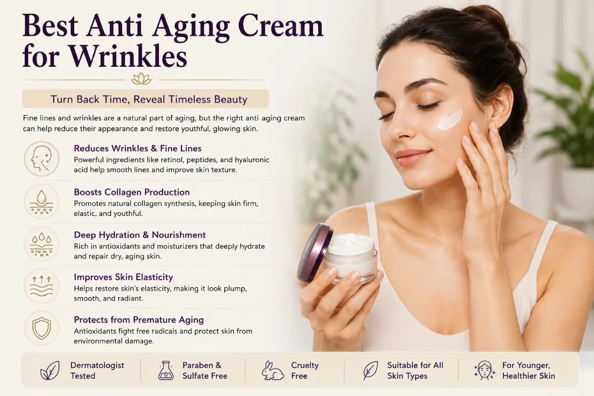 Best Anti Aging Cream for Wrinkles and Fine Lines in 2026