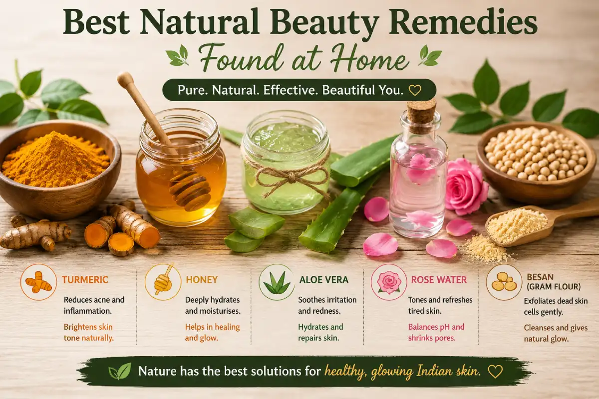 Natural Beauty Remedies for Healthy and Glowing Skin