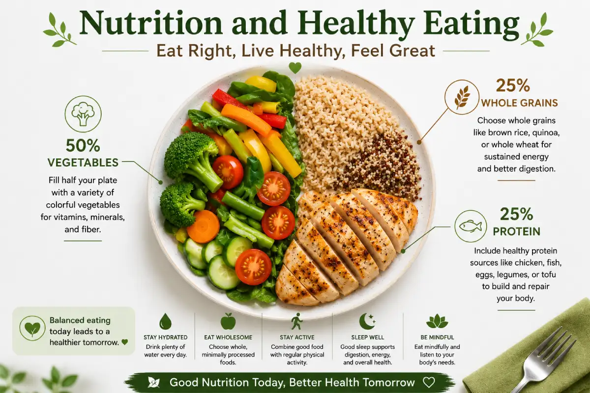 Nutrition and Healthy Eating: Simple Tips for Real Wellness