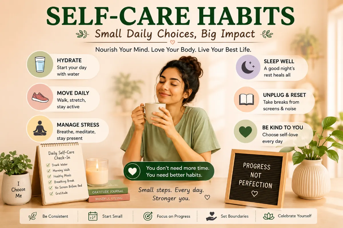 Best Self-Care Habits for a Balanced and Healthy Life