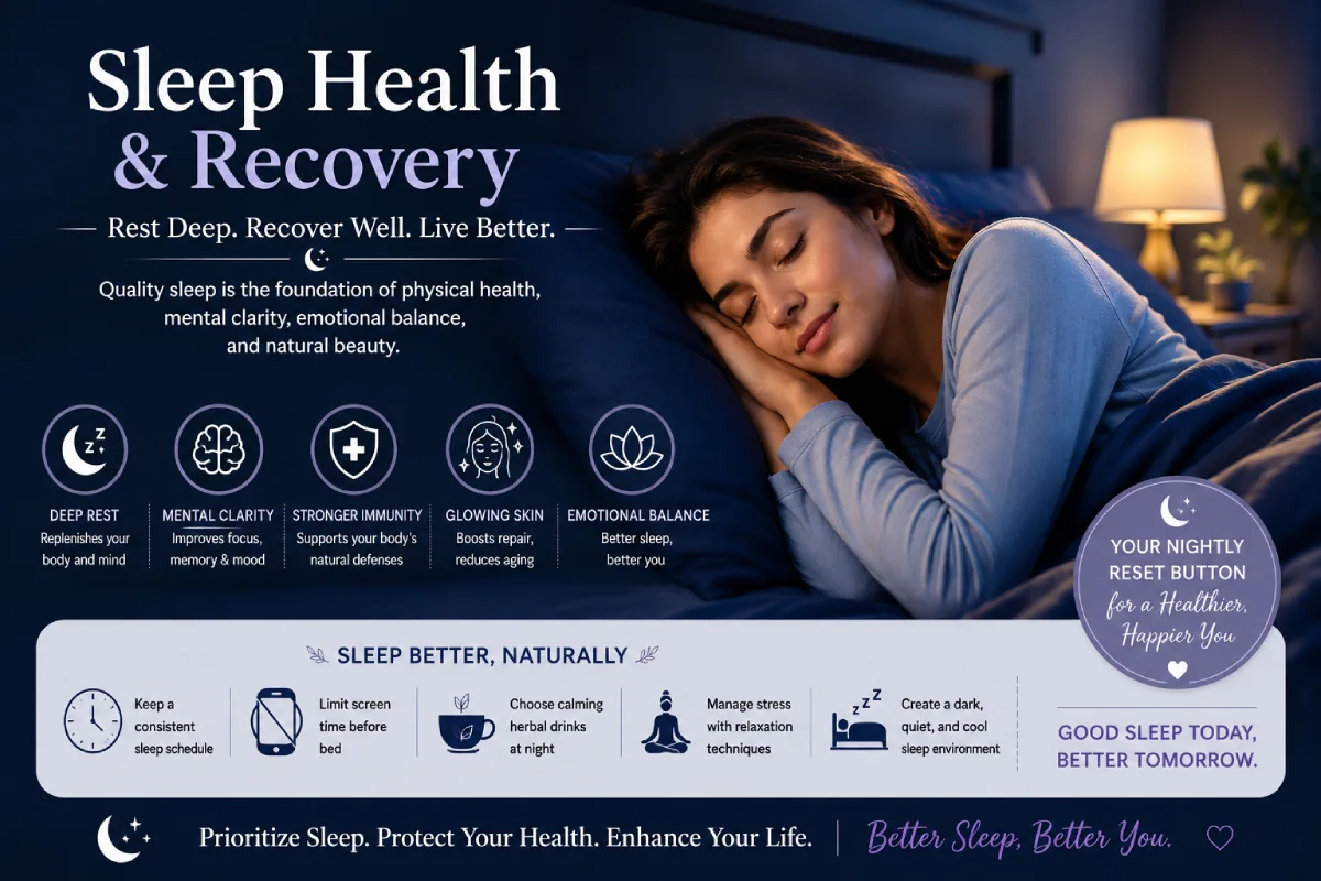 Sleep Health and Recovery: The Wellness Habit You’re Probably Underestimating