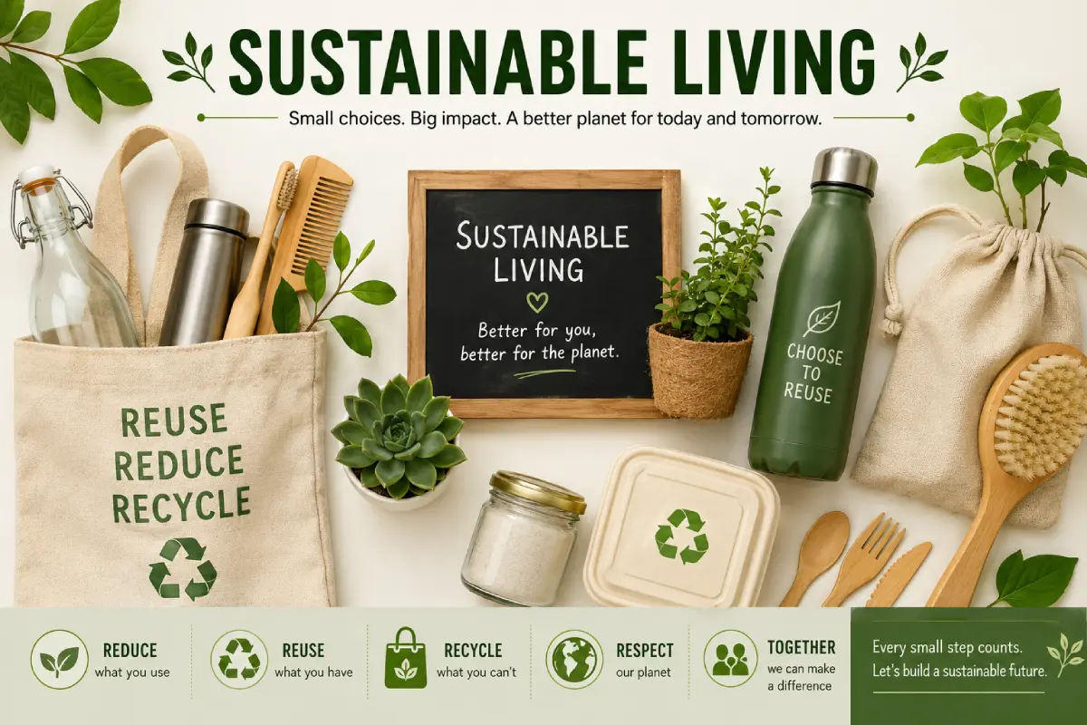 Sustainable Living: The Complete Guide to an Eco-Friendly Lifestyle