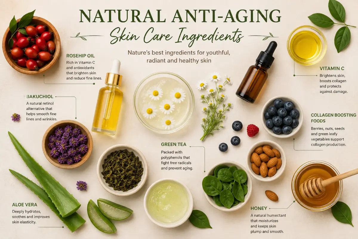 Anti-Aging Natural Skin Care: Best Ingredients & Routines (2026)