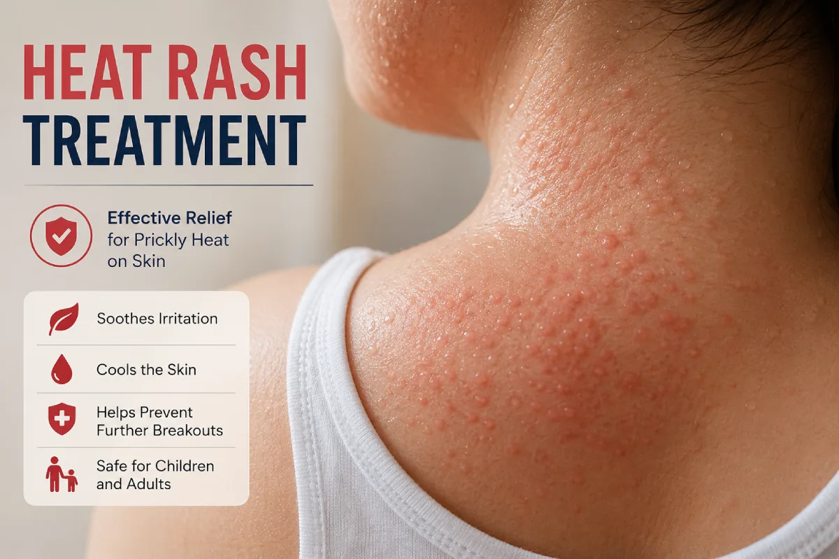 Heat Rash Treatment: How to Relieve Prickly Heat Quickly