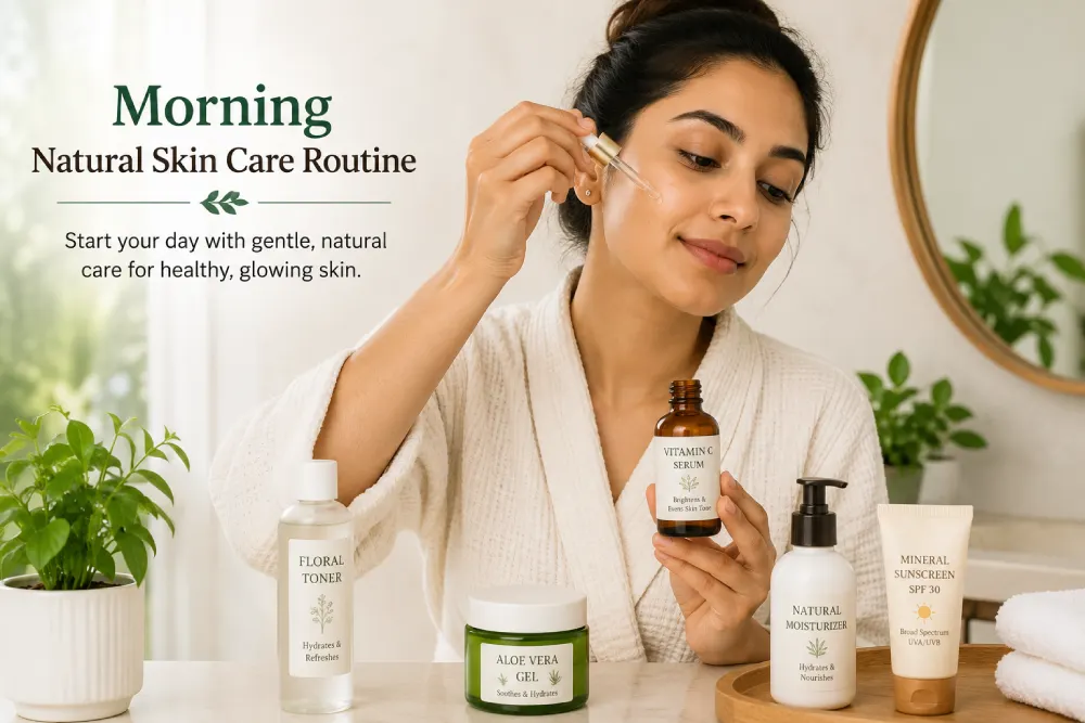 morning natural skin care routine