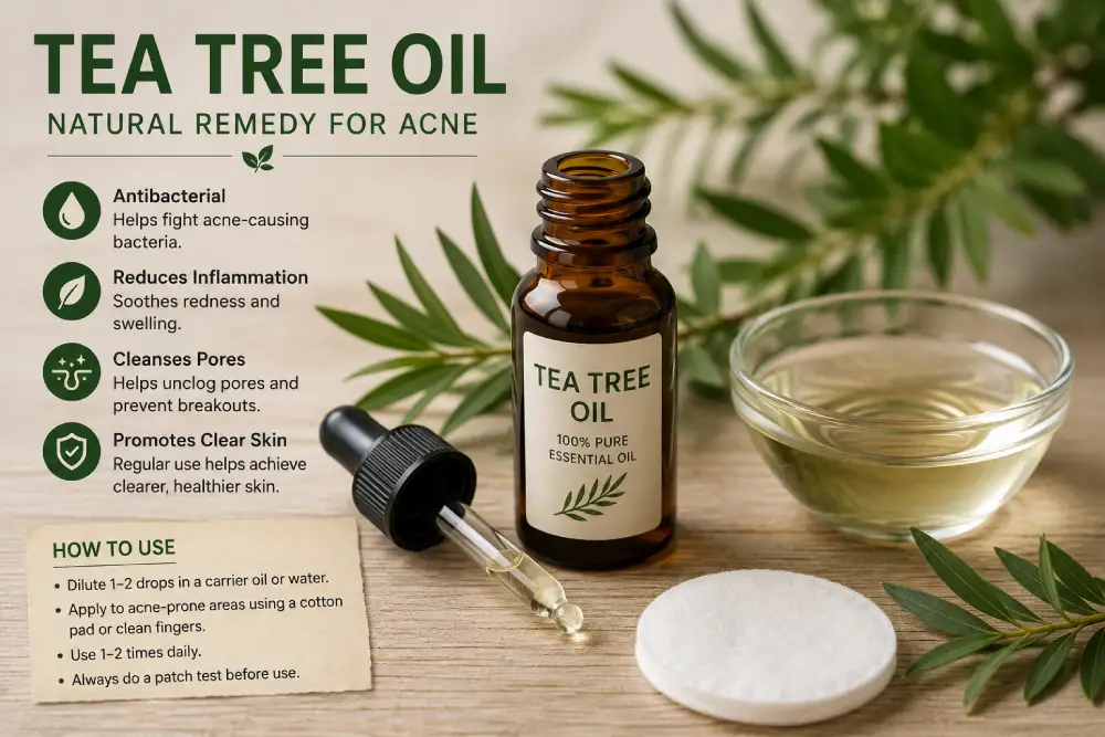 tea tree oil for acne