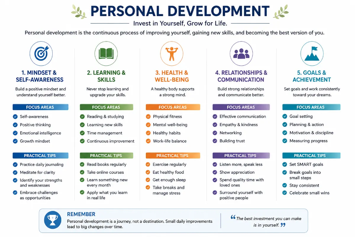 Personal Development: Your Complete Guide to Self-Growth and Success