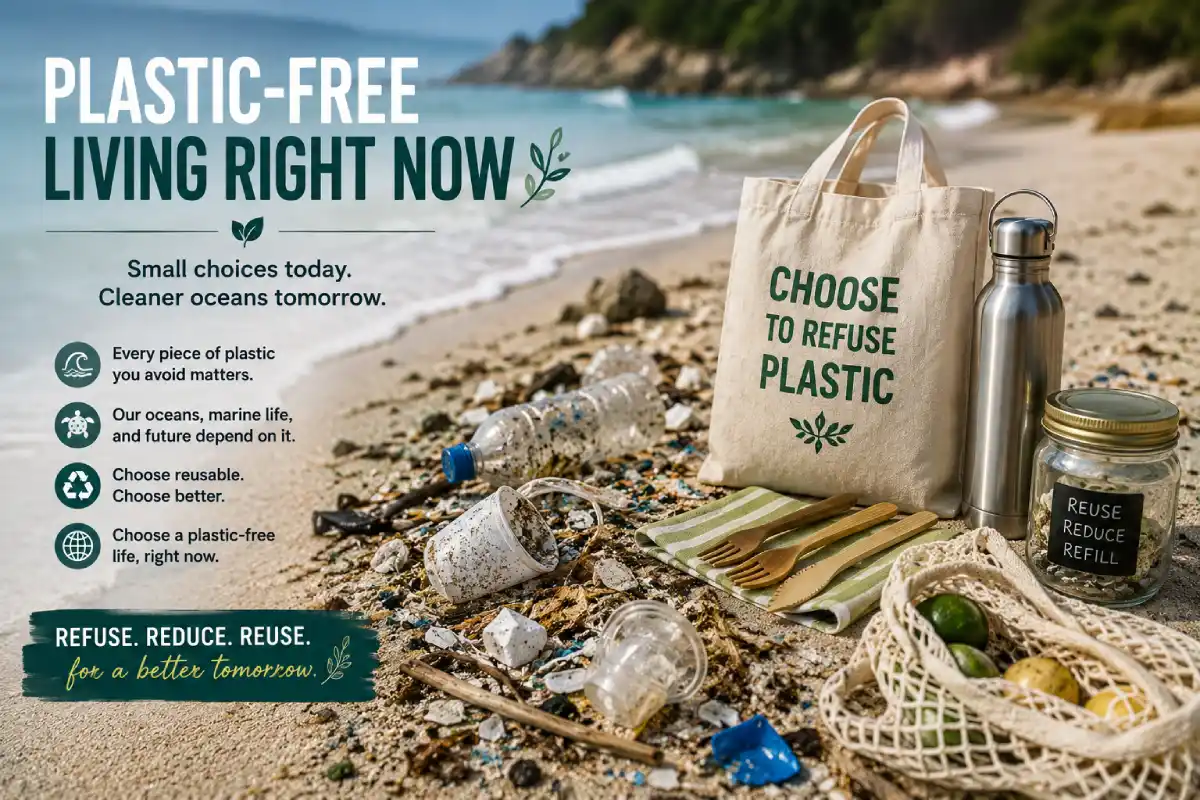 Plastic-Free Living: 25 Practical Tips for 2026