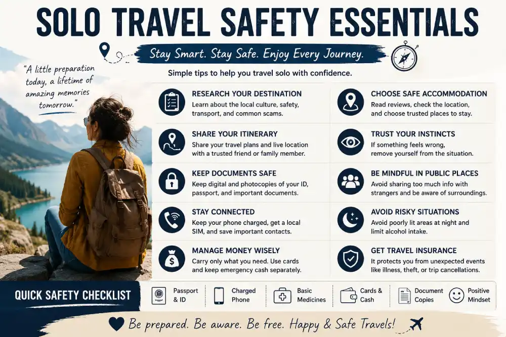 Safe solo travel tips for exploring the USA