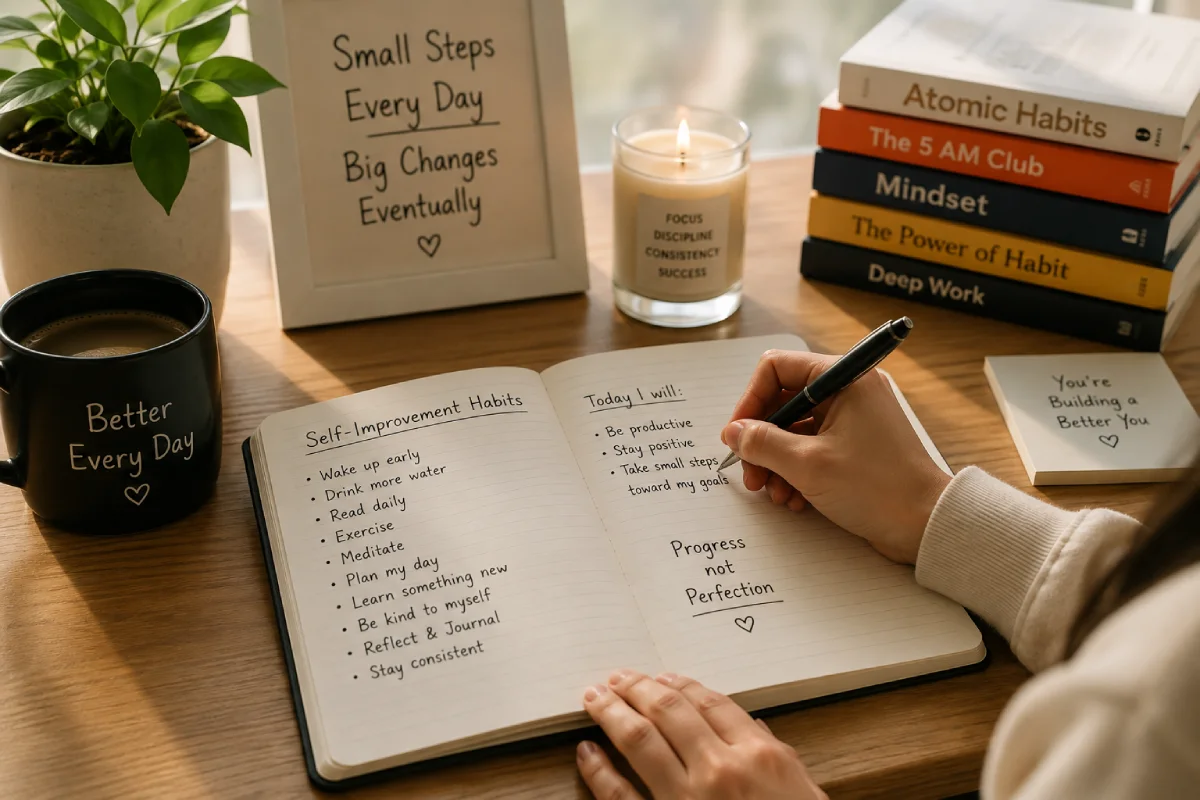 20 Self-Improvement Habits to Transform Your Life in 2026