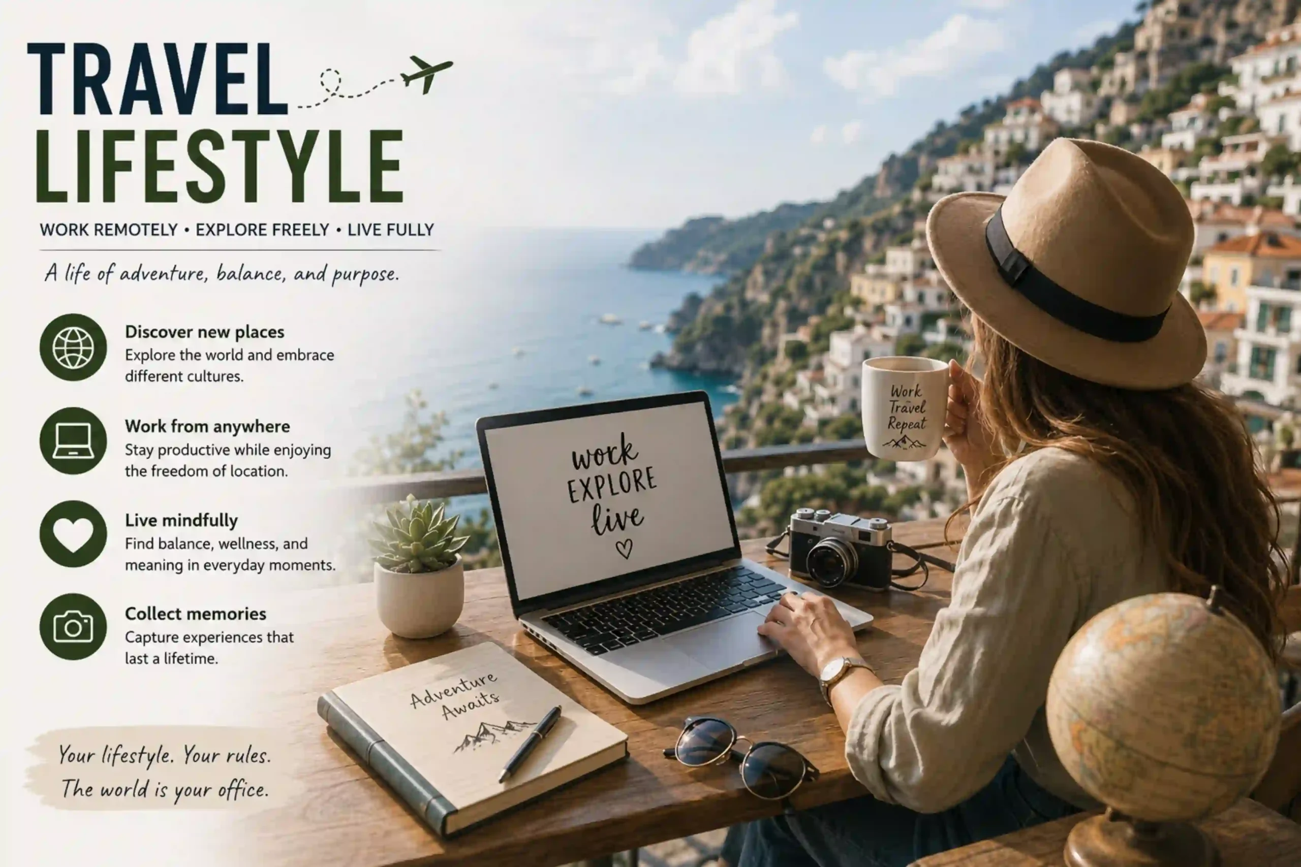 Travel Lifestyle: The Ultimate Guide to Living, Working & Exploring the World