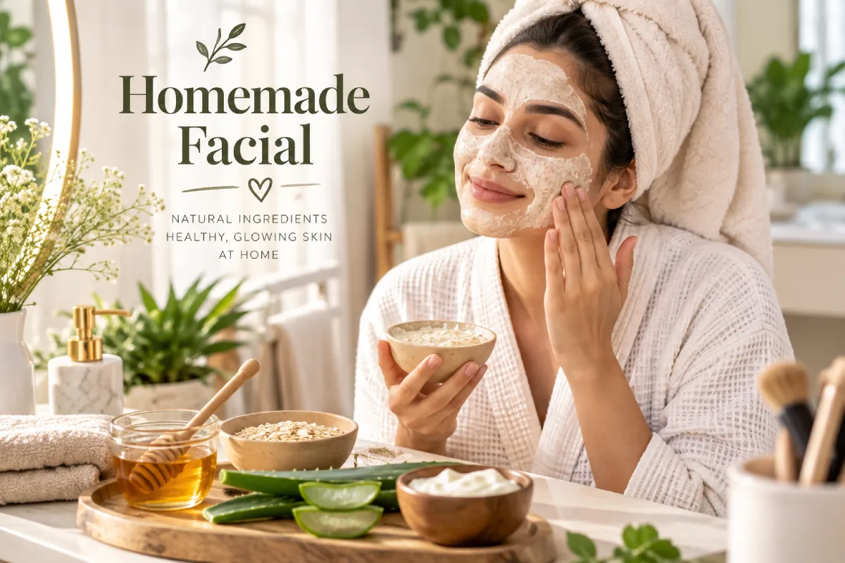 homemade facial