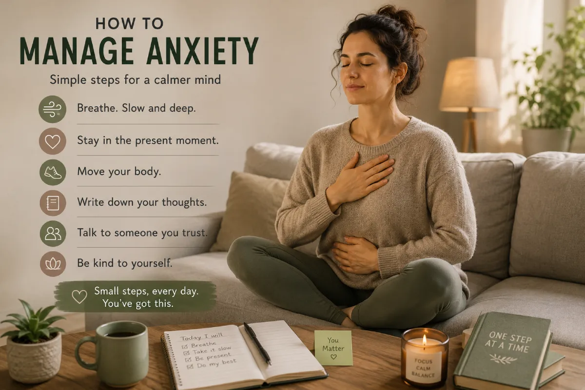how to manage anxiety
