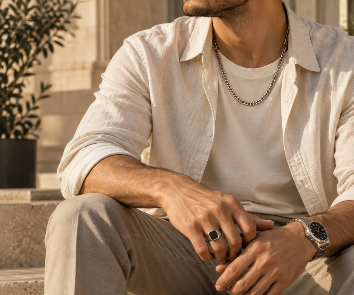 jewelry trends for men