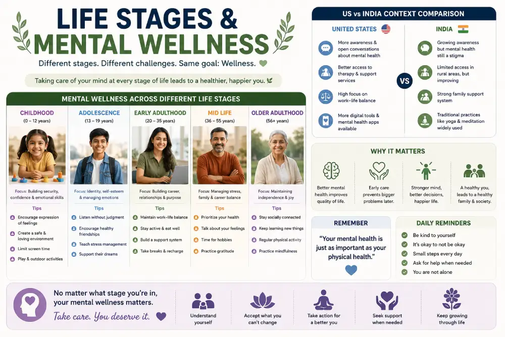 mental wellness across different life stages
