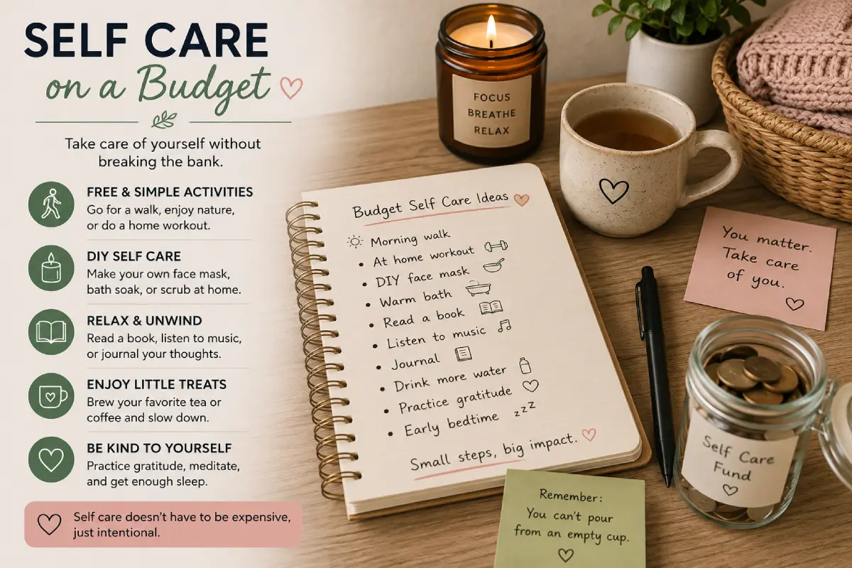 self care on a budget
