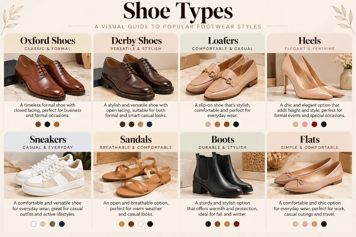 shoe types