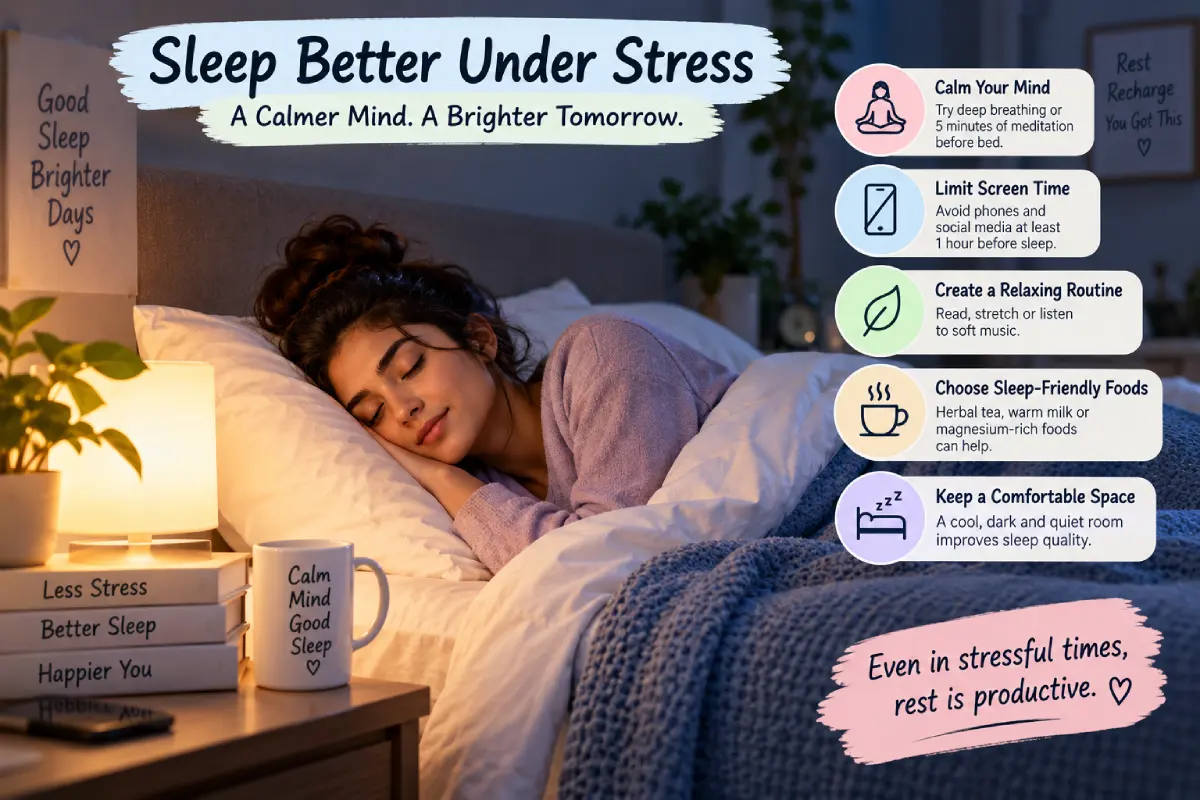 sleep better under stress