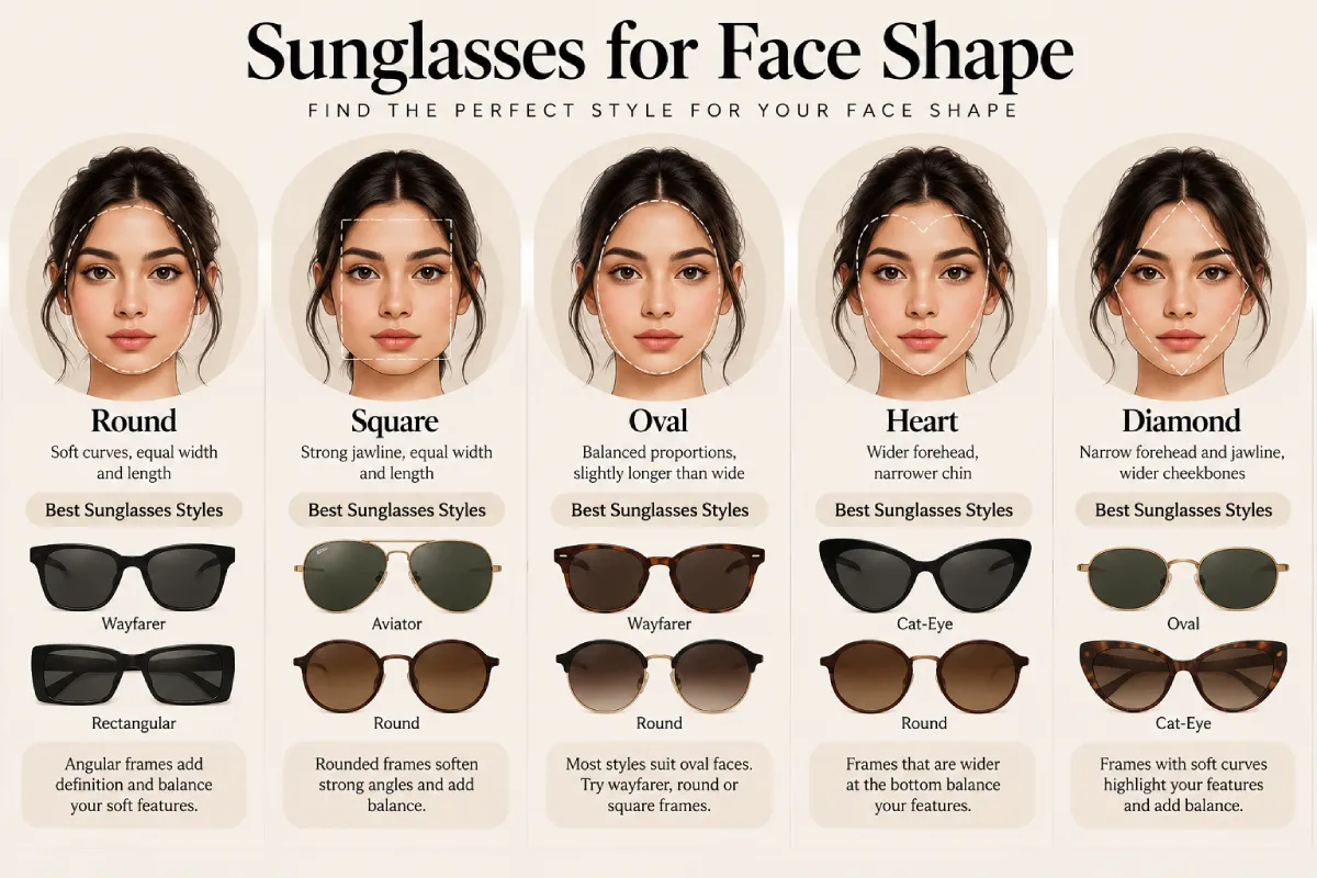 sunglasses for face shape