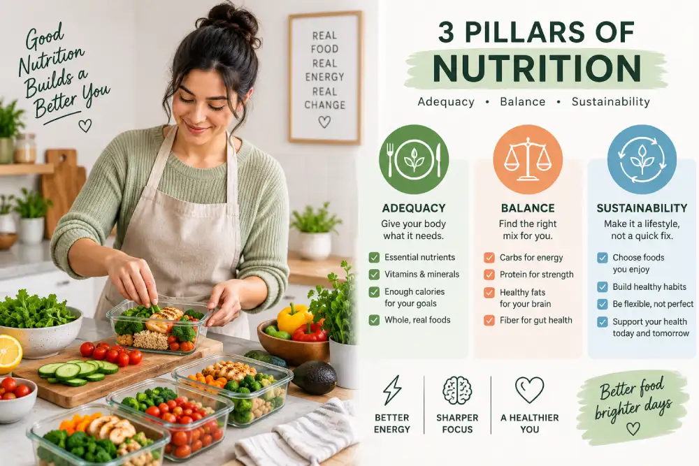the three pillars of nutrition