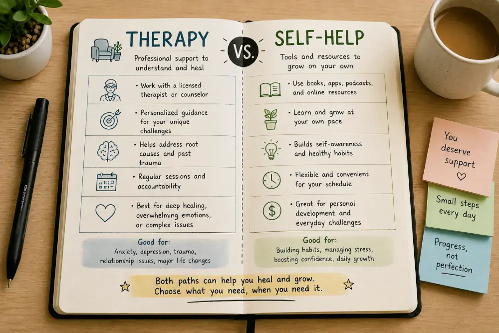 Types of therapy explained simply