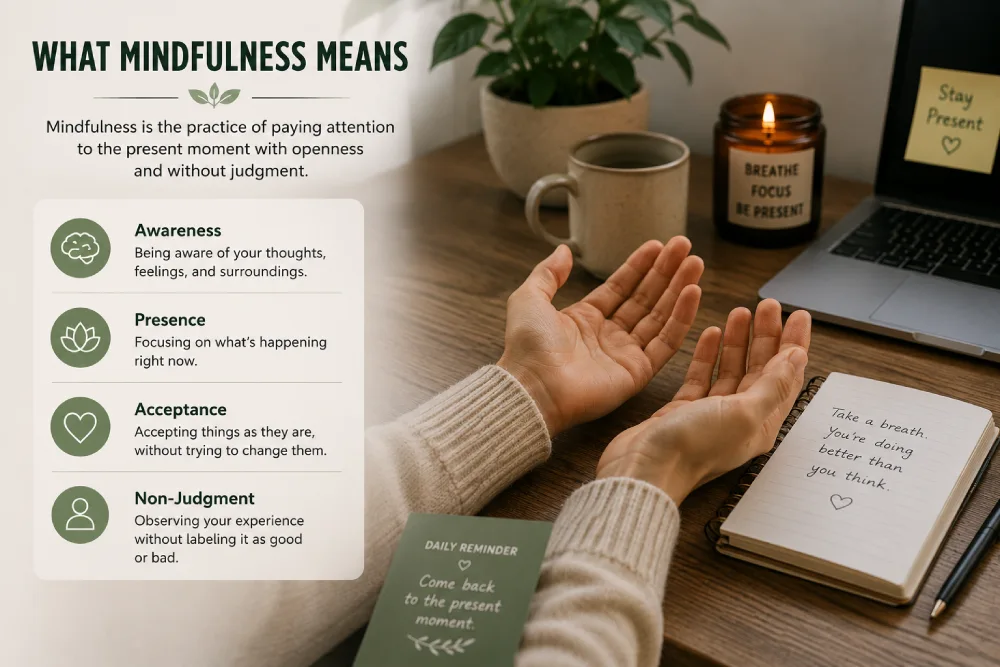 Definition of mindfulness for beginners