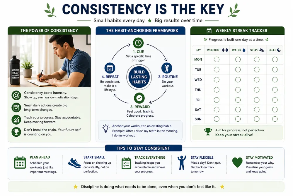 workout consistency habit tracker